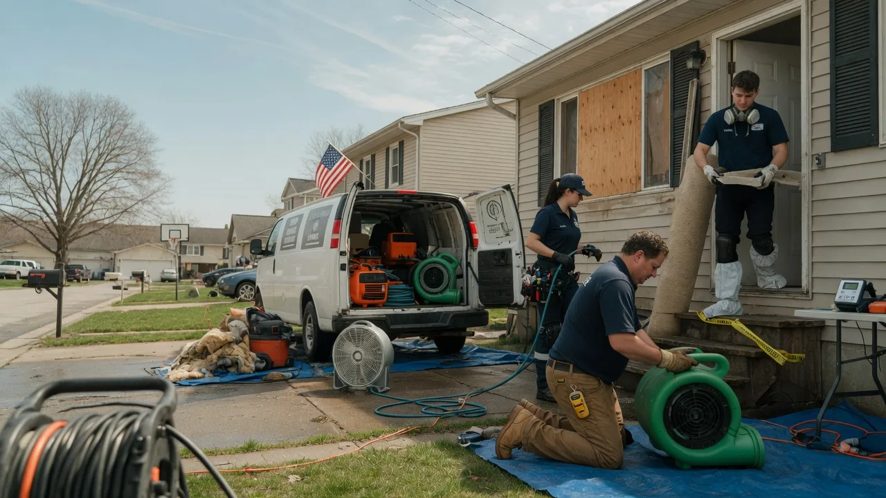 Water Damage Restoration in Mcgraws, WV near me